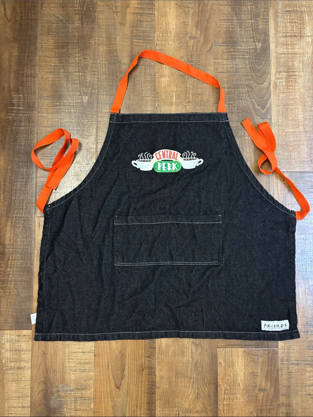 CultureFly Friends Central Perk Apron Rachel costume coffee shop tv series 1 sz